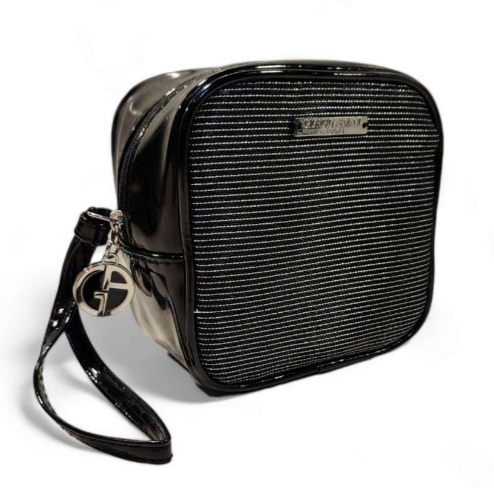 Giorgio Armani makeup pouch cosmetic case travel bag organizer